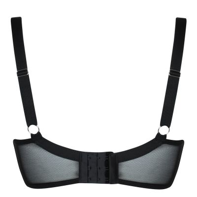Curvy Kate Boost Me Up UW Padded Balcony Bra Black Underwired, padded push up balcony bra 65-100, E-M CK-027-106-BLK
