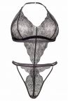 Plaisir Boudoir Lace Body Black-thumb  42/44 - 54/56 0165-1/BLK