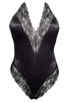 Plaisir Boudoir Satin Body Black-thumb  42/44 - 54/56 2058-1/BLK