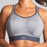 Panache Sport 7341B Boundless Non Wired Padded Sports Bra Charcoal Marl-thumb Non wired, padded sports bra 60-90, D-M 7341B-CMRL