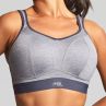Panache Sport 7341B Boundless Non Wired Padded Sports Bra Charcoal Marl-thumb Non wired, padded sports bra 60-90, D-M 7341B-CMRL