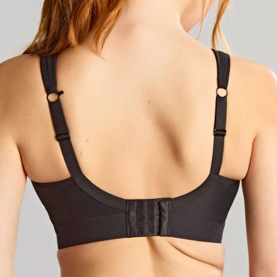 Panache Sport 7341B Boundless Non Wired Padded Sports Bra - Black Non wired, padded sports bra. 60-90, D-M 7341B-BLK