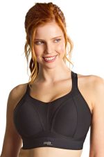 7341B Boundless Non Wired Padded Sports Bra - Black