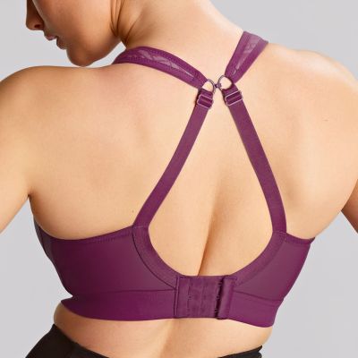 Panache Sport 7341D Boundless Non Wired Padded Sports Bra - Berry Non wired, padded sports bra. 65-90, D-M 7341D-BER