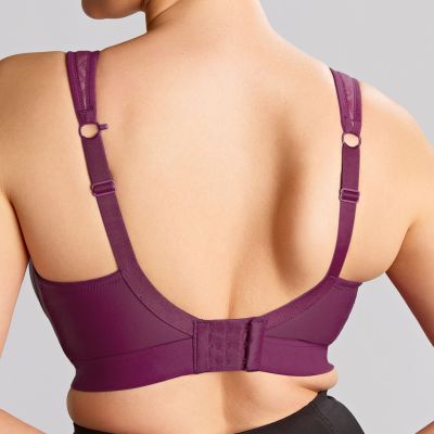 Panache Sport 7341D Boundless Non Wired Padded Sports Bra - Berry Non wired, padded sports bra. 65-90, D-M 7341D-BER
