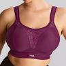 Panache Sport 7341D Boundless Non Wired Padded Sports Bra - Berry-thumb Non wired, padded sports bra. 65-90, D-M 7341D-BER