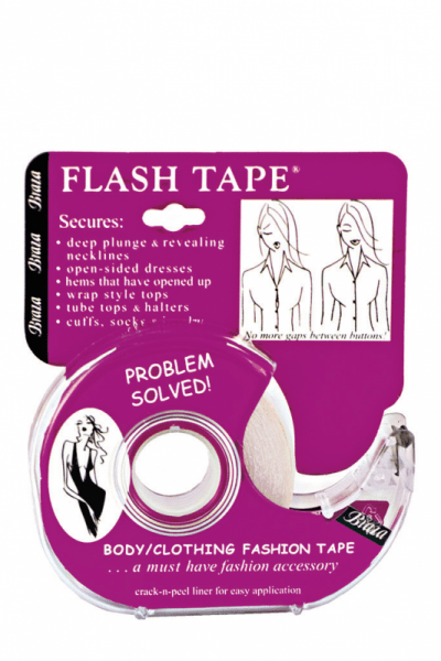  Braza Flash Tape Lingerie Tape in 6 m Roll + Holder  6 meter roll 1009-26