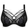Elomi Brianna UW Plunge Bra Black-thumb Underwired, full cup plunge bra. 70-100, F-O EL8080-BLK