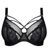 Elomi Brianna UW Plunge Bra Black-thumb Underwired, full cup plunge bra. 70-100, F-O EL8080-BLK