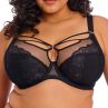 Elomi Brianna UW Plunge Bra Black-thumb Underwired, full cup plunge bra. 70-100, F-O EL8080-BLK