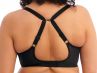 Elomi Brianna UW Padded Half Cup Bra Black-thumb Underwired, padded, half cup bra. 70-100, E-L EL8081-BLK