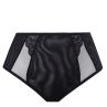 Elomi Brianna Full Brief - Black-thumb Mesh and lace briefs. 40-50 EL8085-BLK