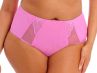 Elomi Brianna Full Brief Very Pink-thumb Mesh and lace briefs. 40-50 EL8085-VEK