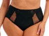 Elomi Brianna Full Brief Black-thumb Mesh and lace briefs. 40-50 EL8085-BLK