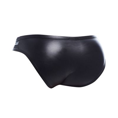 Cut4Men - C4M BL4CK01 Snap Ergonomic brief black Brief 90% Polyamide, 10% Elastane S-XL BL4CK01