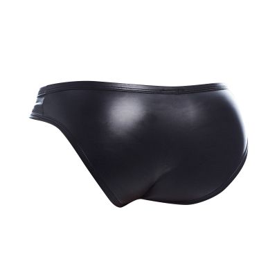 Cut4Men - C4M BL4CK01 Snap Ergonomic brief bl4ck Brief 90% Polyamide, 10% Elastane S-XL BL4CK01