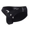Cut4Men - C4M BL4CK01 Snap Ergonomic brief black-thumb Brief 90% Polyamide, 10% Elastane S-XL BL4CK01