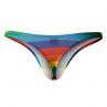 Cut4Men - C4M C4M03 Thong rainbow-thumb Thong 93% Polyester, 7% Elastane S-XL C4M03_rainbow