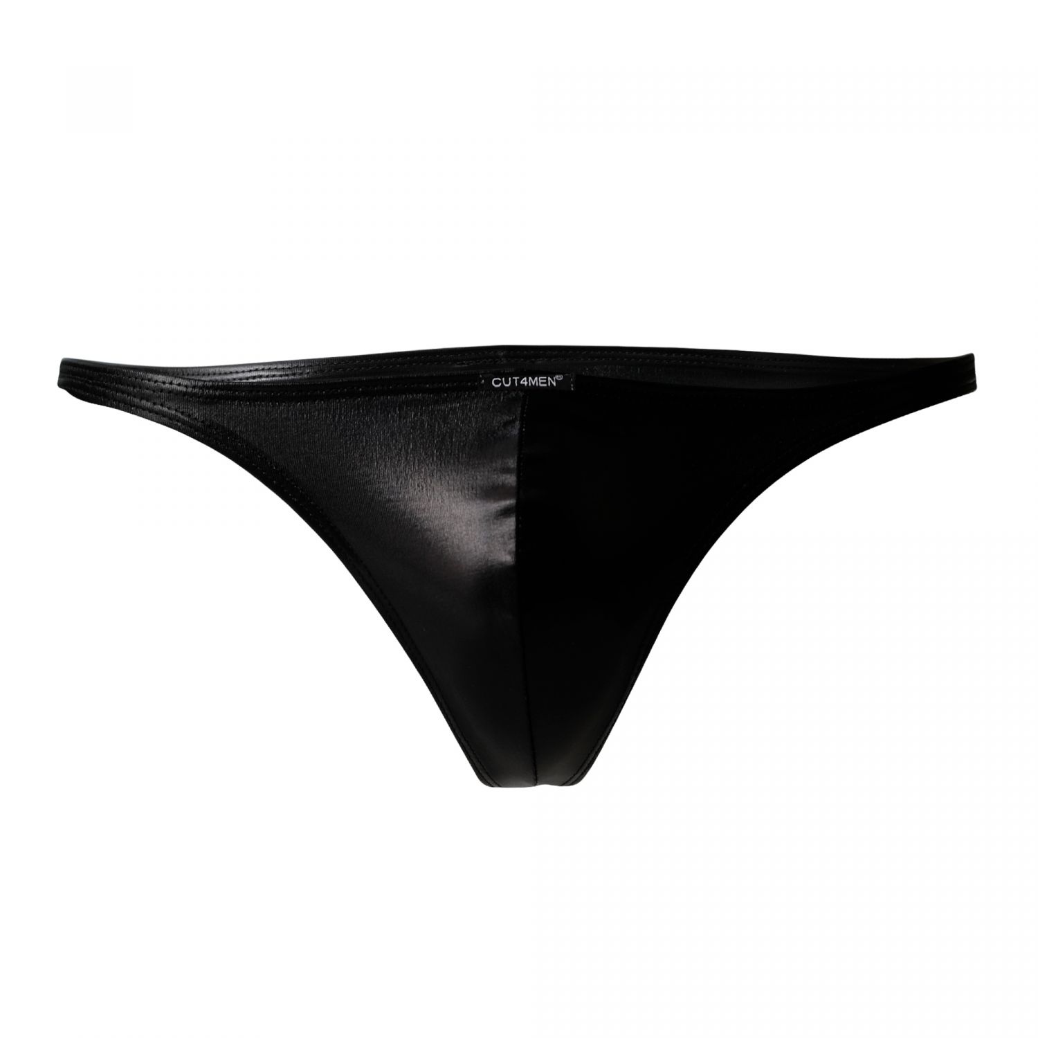 Cut4Men - C4M C4M11 Brazilian briefs black leatherette