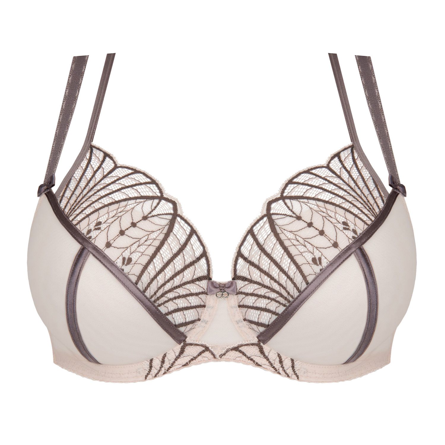 Gorsenia Caffe Latte Soft Bra Black