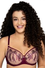 Calla Semi Soft Bra Precious Wine