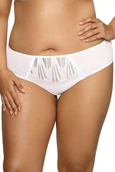 Ava Lingerie Calla Brief Precious White  M-3XL F-1941-WHI