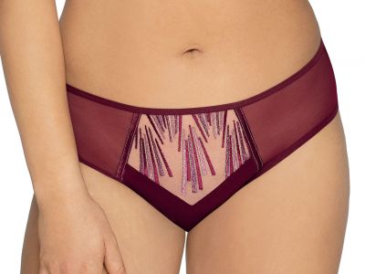 Ava Lingerie Calla Brief Precious Wine  M-3XL F-1941-WINE