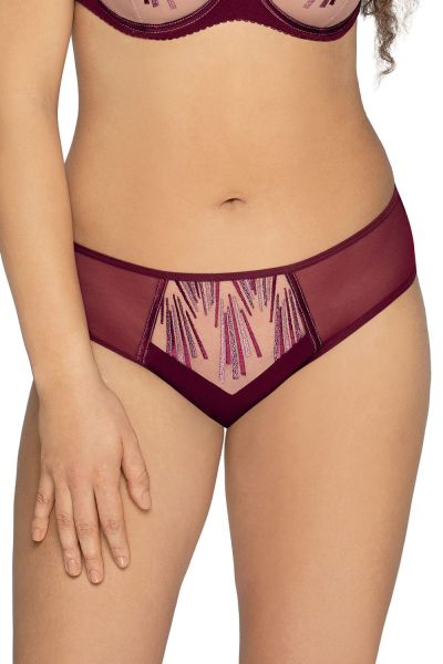 Ava Lingerie Calla Brief Precious Wine  M-3XL F-1941-WINE