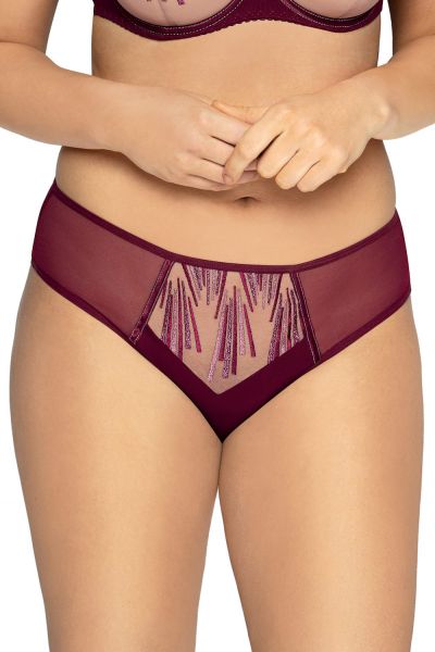 Ava Lingerie Calla Brazilian Precious Wine  M-3XL 1941/B-WINE