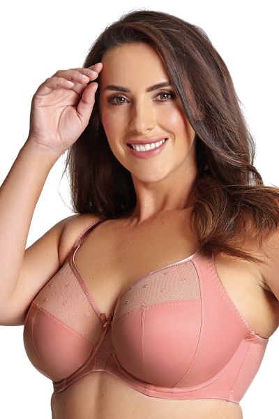Sculptresse by Panache Candi Full Cup Bra Sunset Underwired, non-padded full cup bra 75-100, D-HH 9375-SET