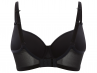 Panache Cari Spacer Bra Black-thumb Underwired spacer foam t-shirt bra. 60-85, D-K 7961-BLK