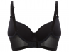 Panache Cari Spacer Bra Black-thumb Underwired spacer foam t-shirt bra 60-85, D-H 7961-BLK