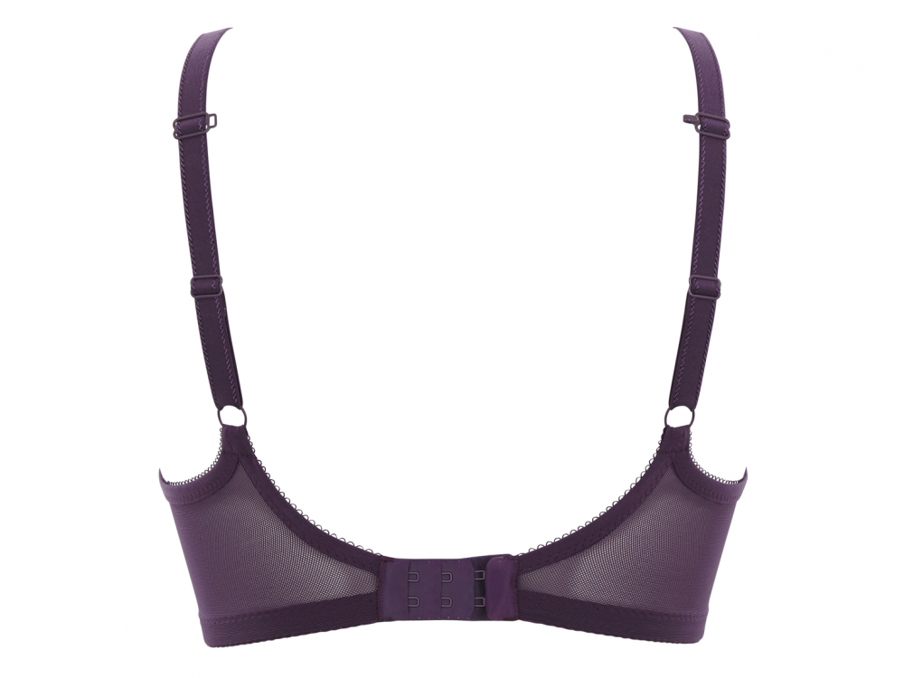 Panache Cari Spacer Bra Deep Purple Lumingerie bras and underwear for