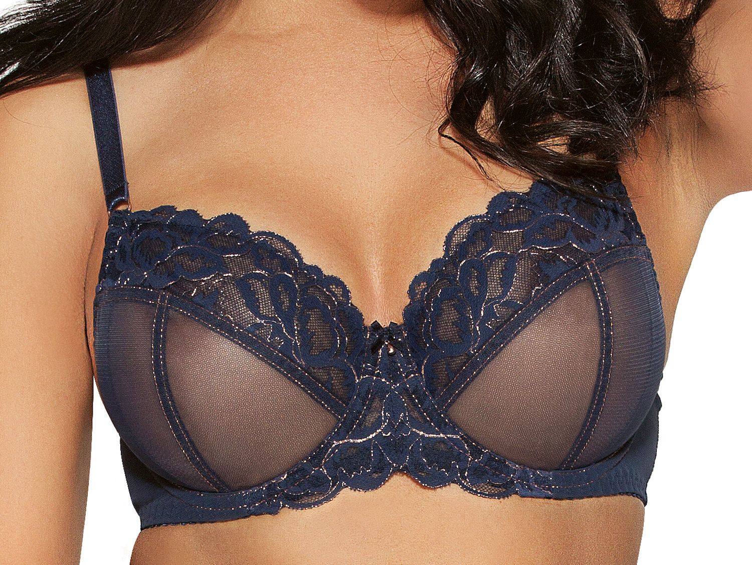 Ava Lingerie Casabella Soft Bra Navy