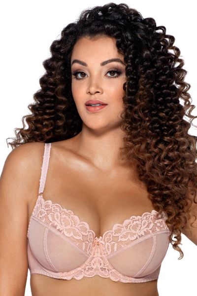 Ava Lingerie Casabella Soft Bra Powder Pink Underwired, non-padded balcony 65-100, D-L AV-1993-POW