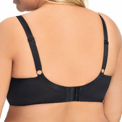 Gorsenia Casablanka Soft Bra Black Underwired, non-padded bra 65-100, D-M K425-CZA