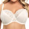 Gorsenia Casablanka Soft Bra Cream-thumb Underwired, non-padded bra 65-100, D-M K425-SMI