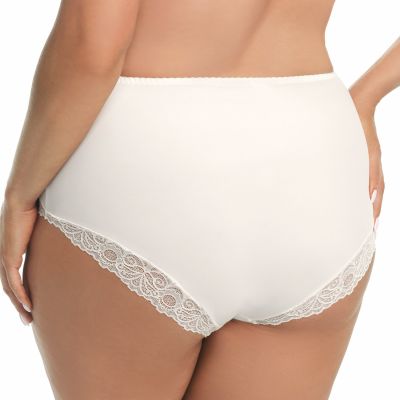 Gorsenia Casablanka Briefs Cream Midi briefs with medium high waist M/38 - 3XL/46 K426-SMI