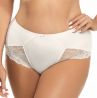 Gorsenia Casablanka Briefs Cream-thumb Midi briefs with medium high waist M/38 - 3XL/46 K426-SMI