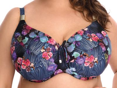 Nessa Swimwear Casablanka Soft Cup Bikini Bra Underwired, non-padded soft cup bikini top 65-90, D-M N-508