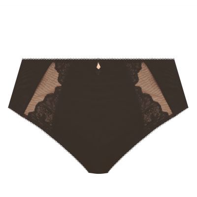 Elomi Cate Allure Full Brief Black Full Brief for great coverage. M/40-4XL/50 EL302451-BLK