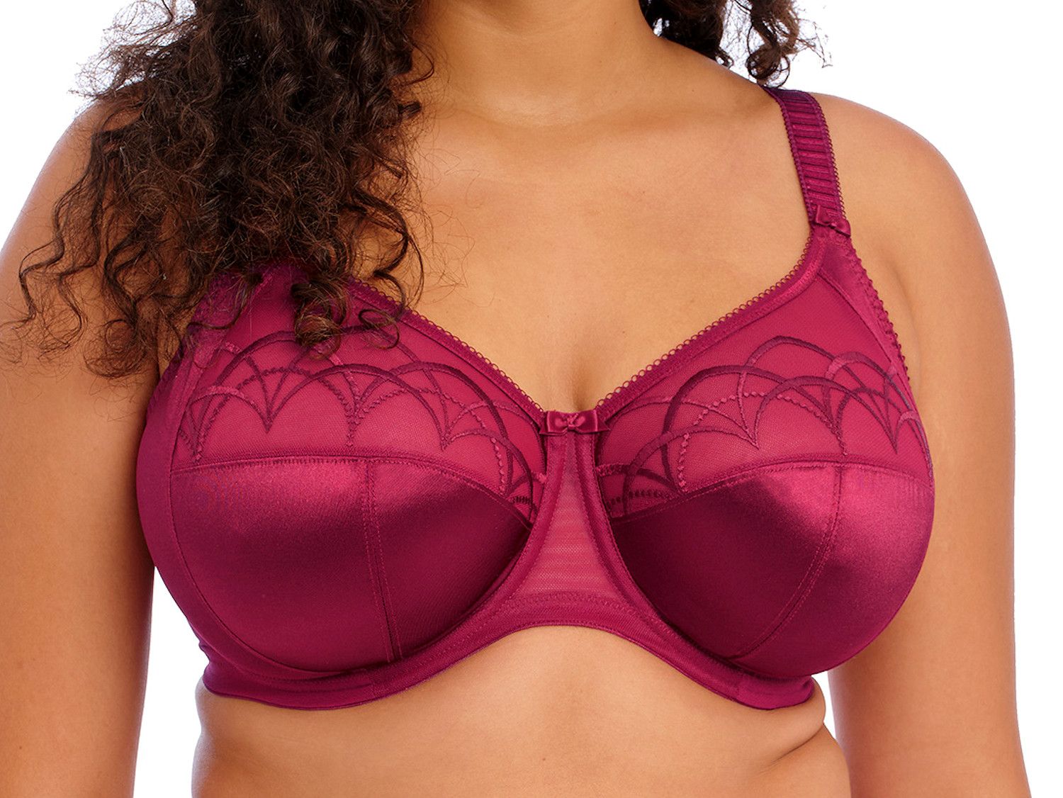 Elomi Cate UW Full Cup Bra Berry  Lumingerie bras and underwear for big  busts