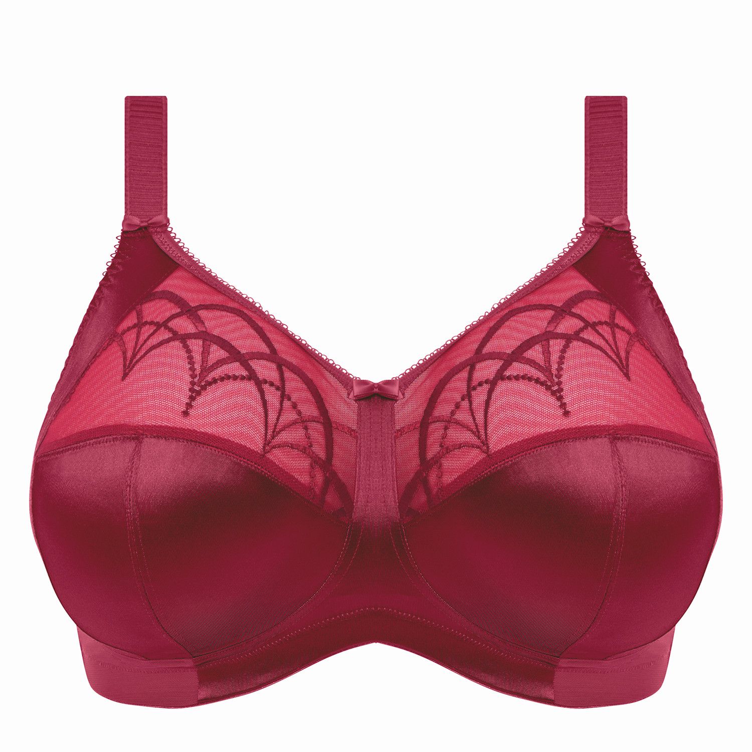Elomi Cate Wired Full Cup Banded Bra (4030) UK 34H/US 34K in Hot Pink