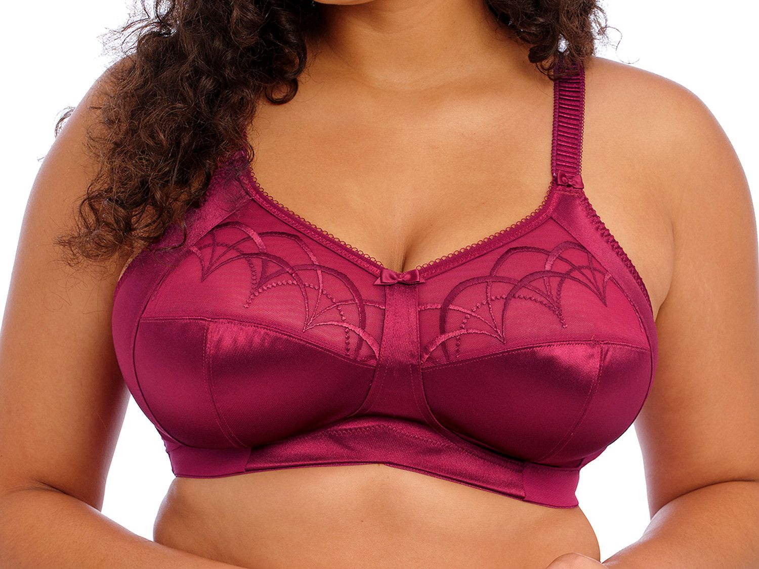 Elomi Cate Non Wired Soft Cup Bra Berry  Lumingerie bras and underwear for  big busts
