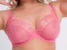 Curvy Kate Centre Stage Full Cup Plunge Bra Pink-thumb Underwired, non padded full cup plunge bra in soft mesh 65-105, E-M CK-033-101-PIN