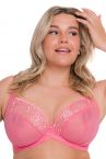 Curvy Kate Centre Stage Full Cup Plunge Bra Pink-thumb Underwired, non padded full cup plunge bra in soft mesh 65-105, E-M CK-033-101-PIN