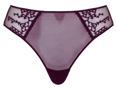 Curvy Kate Centre Stage Deep Thong Fig Deep cut brazilian style thong 38-50 CK-033-207-FIG