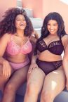 Curvy Kate Centre Stage Full Cup Plunge Bra Pink-thumb Underwired, non padded full cup plunge bra in soft mesh 65-105, E-M CK-033-101-PIN