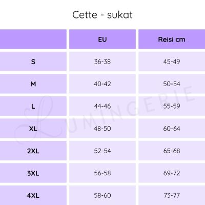 Cette Bahamas Hold Up Stockings - Black Silicone free stockings with reinforced top. S-3XL 312-902