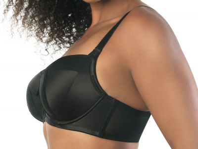 Parfait Lingerie Charlotte Padded Bra Black Underwired, slightly padded balconnet 65-100, D-H P6901-BLK